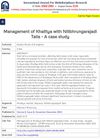 Management of Khalitya with Nilibhrungarajadi Taila: A Case Study