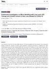 Preliminary Investigation on Microneedling with Low-Level LED Therapy and Growth Factors in Hair Loss Related to COVID-19