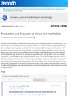 Formulation and Evaluation of Herbal Anti-Hairfall Gel