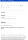 Factors Associated With Acute Telogen Effluvium And COVID-19 Infection