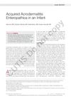 Acquired Acrodermatitis Enteropathica in an Infant