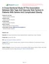 A Cross-Sectional Study of the Association Between Skin Tags and Vascular Risk Factors in Patients with Severe and Complicated Obesity