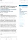 Hypertension: Sex-Related Differences in Drug Treatment, Prevalence and Blood Pressure Control in Primary Care