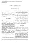 Medico-Legal Memories: Experiences of Dr. Richard C. Shiell in Cosmetic Surgery