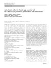 Anthelmintic Effect of Mentha Spp. Essential Oils on Echinococcus Granulosus Protoscoleces and Metacestodes
