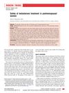 Safety of Testosterone Treatment in Postmenopausal Women