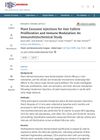Plant Exosome Injections for Hair Follicle Proliferation and Immune Modulation: An Immunohistochemical Study