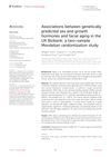 Associations Between Genetically Predicted Sex and Growth Hormones and Facial Aging in the UK Biobank: A Two-Sample Mendelian Randomization Study