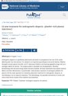 A New Treatment for Androgenetic Alopecia: Platelet-Rich Plasma Injections