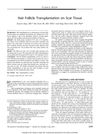 Hair Follicle Transplantation on Scar Tissue