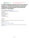 Virilizing Malignant Steroid Cell Tumor: Leydig Cell Subtype in a 24-Year-Old Palestinian Female with Histopathological and Biochemical Challenges: A Case Report