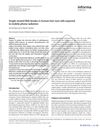 Single-Strand DNA Breaks in Human Hair Root Cells Exposed to Mobile Phone Radiation