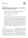 Evaluation of the Treatment Effect of Aloe Vera Fermentation in Burn Injury Healing Using a Rat Model