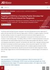 Targeting of CXXC5 by a Competing Peptide Stimulates Hair Regrowth and Wound-Induced Hair Neogenesis
