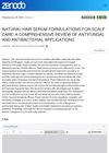 NATURAL HAIR SERUM FORMULATIONS FOR SCALP CARE: A COMPREHENSIVE REVIEW OF ANTIFUNGAL AND ANTIBACTERIAL APPLICATIONS.