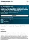 Efficacy of Skin Patting and Iontophoresis with Dutasteride Gel in Male and Menopausal Female Androgenetic Alopecia: A Pilot Study