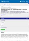 Haplotype Analysis of VEGF Gene Polymorphisms in Polycystic Ovary Syndrome