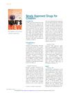 What's New: Newly Approved Drugs for Children