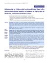 Relationship of Triglyceride Levels and Body Mass Index with Acne Vulgaris Severity in Students of the Faculty of Medicine, Universitas Sumatera Utara