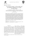 Toxicological Studies on Procyanidin B-2 for External Application as a Hair Growing Agent