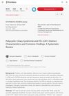 Polycystic Ovary Syndrome and NC-CAH: Distinct Characteristics and Common Findings. A Systematic Review
