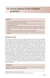 Clinical Aspects of the Metabolic Syndrome