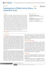 Swastyayanam of Bhela Indriya Sthana - An Explorative Study