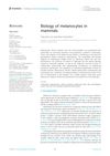 Biology of Melanocytes in Mammals