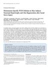 Motoneuron-Specific PTEN Deletion in Mice Induces Neuronal Hypertrophy and Regeneration After Facial Nerve Injury