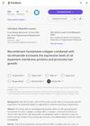 Recombinant Humanized Collagen Combined With Nicotinamide Increases Expression of Rat Basement Membrane Proteins and Promotes Hair Growth