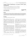 Unusual Clinical Manifestations of Chronic Discoid Lupus Erythematosus