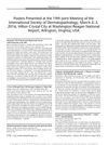 Posters Presented at the 19th Joint Meeting of the International Society of Dermatopathology, March 2–3, 2016, Hilton Crystal City at Washington Reagan National Airport, Arlington, Virginia, USA
