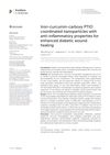 Iron-Curcumin-Carboxy PTIO Coordinated Nanoparticles With Anti-Inflammatory Properties for Enhanced Diabetic Wound Healing