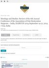 Meetings and Studies: Review of the 6th Annual Conference of the Association of Hair Restoration Surgeons – India, HAIRCON 2014, September 19-21, 2014, Goa, India