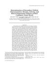 Determination of Secondary Follicle Characteristics, Density, Activity, and Hoxc13 Expression Pattern of Hexi Cashmere Goat Breed