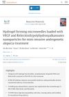 Hydrogel Forming Microneedles Loaded With VEGF and Ritlecitinib/Polyhydroxyalkanoates Nanoparticles for Mini-Invasive Androgenetic Alopecia Treatment