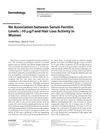 No Association Between Serum Ferritin Levels Greater Than 10 μg/l and Hair Loss Activity in Women