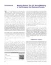 Meeting Report: The 15th Annual Meeting of the European Hair Research Society