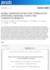Herbal Shampoos in Hair Care: Formulation Strategies, Medicinal Plants, and Therapeutic Benefits