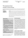 The Treatment of Acne