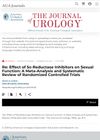 Effect of 5α-Reductase Inhibitors on Sexual Function: A Meta-Analysis and Systematic Review of Randomized Controlled Trials