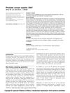 Prostate Cancer Update: 2007
