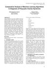 Comparative Analysis of Machine Learning Algorithms in Diagnosis of Polycystic Ovarian Syndrome