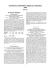 National Scientific Medical Meeting 1996 Abstracts