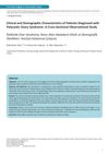 Clinical and Demographic Characteristics of Patients Diagnosed With Polycystic Ovary Syndrome: A Cross-Sectional Observational Study