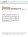 Increased Lactate Dehydrogenase Activity Is Dispensable in Squamous Carcinoma Cells of Origin