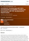 Rs4541843 G > A Variant Near miR-182 Is Associated With Susceptibility, Severity, and Increased hsa-miR-182-5p Expression in Alopecia Areata