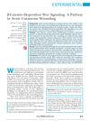 Beta-Catenin–Dependent Wnt Signaling: A Pathway in Acute Cutaneous Wounding