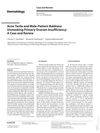 Acne Tarda and Male-Pattern Baldness Unmasking Primary Ovarian Insufficiency: A Case and Review