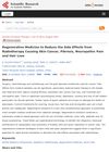 Regenerative Medicine to Reduce the Side Effects of Radiotherapy Causing Skin Cancer, Fibrosis, Neuropathic Pain, and Hair Loss